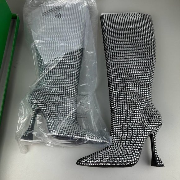 JLO Jennifer Lopez x REVOLVE Calle Boot in Black - Picture 4 of 7